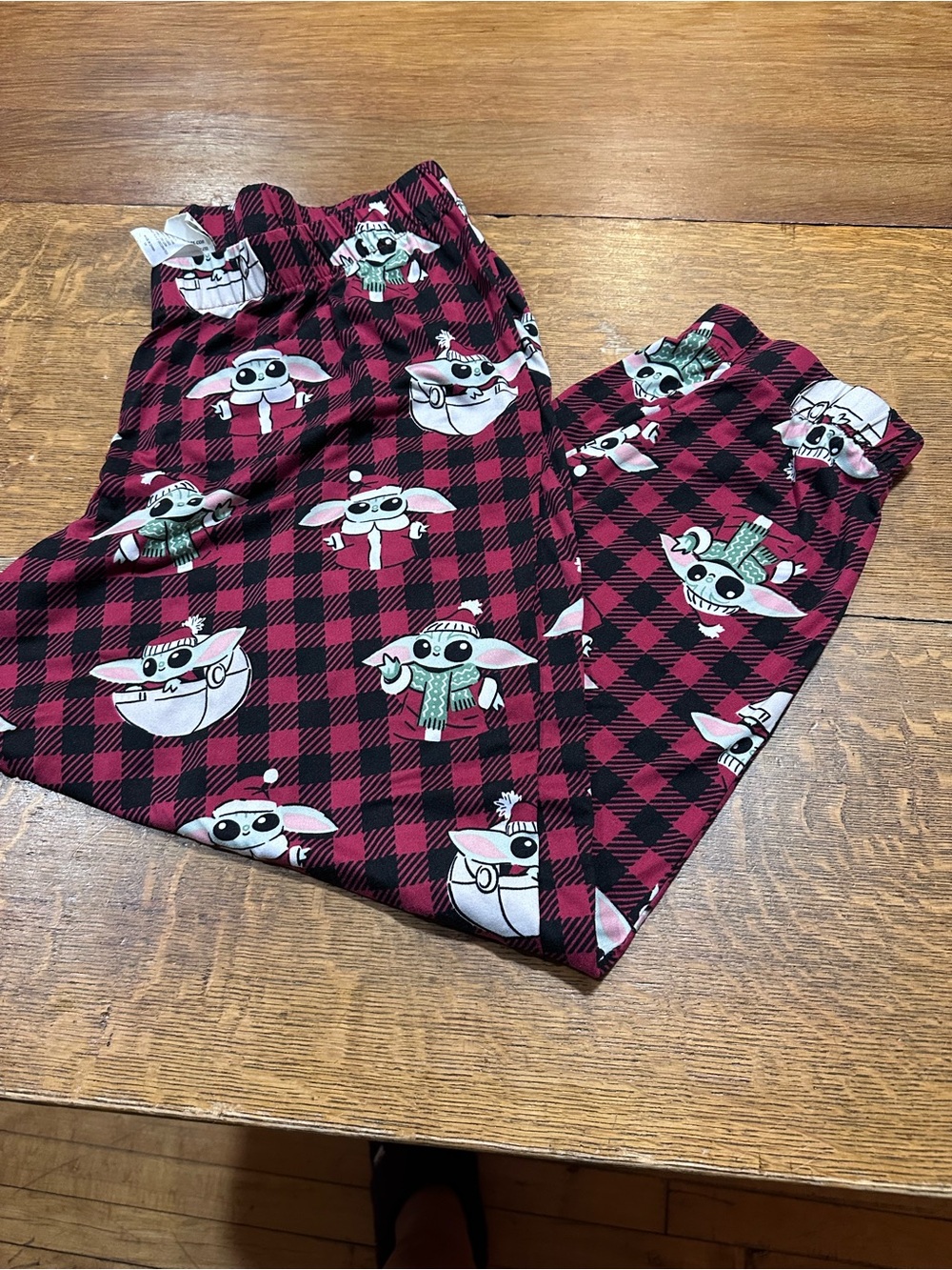 munki munki women’s butter soft Pajama Bottoms Grogu sz 1X‎